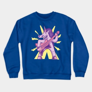 Unicorn Guitar Crewneck Sweatshirt